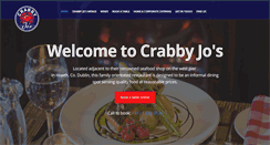 Desktop Screenshot of crabbyjos.com